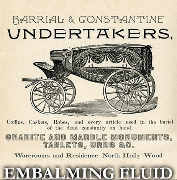 embalming fluid