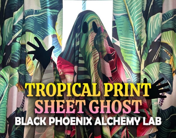 Tropical Print Sheet Ghost