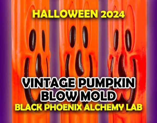 Vintage Pumpkin Blow Mold