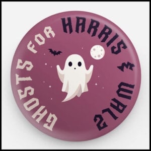 ghosts for harris button