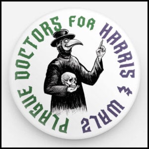 plague doctors for harris button