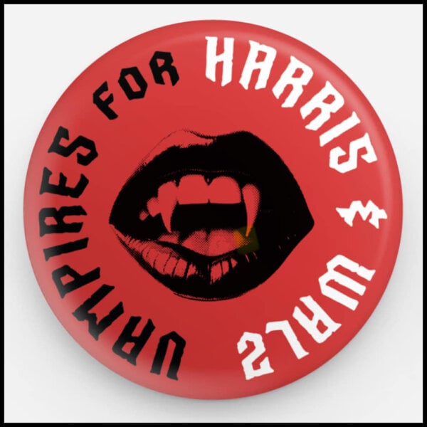 vampires for harris button