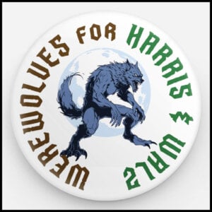 werewolves for harris button