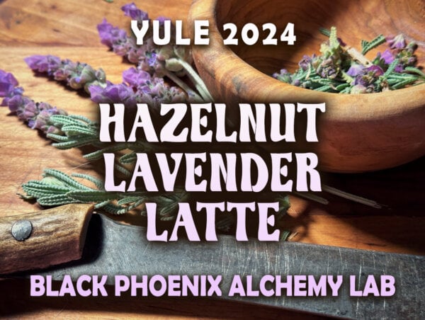 HAZELNUT LAVENDER LATTE