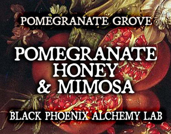 POMEGRANATE, HONEY, AND MIMOSA