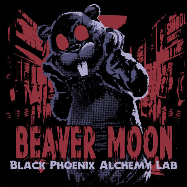 beaver moon 2024 sticker