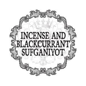 incense and blackcurrant sufganiyot