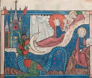 WOMAN CLOTHED WITH THE SUN AND THE WAR IN HEAVEN
