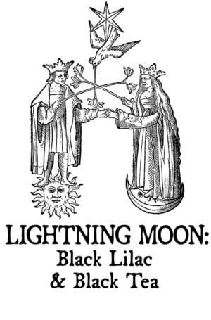 black lilac and black tea