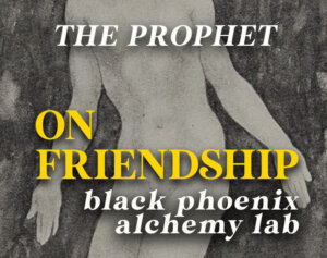 ON FRIENDSHIP