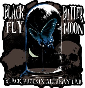 black butterfly moon