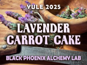 Lavender Carrot Cake