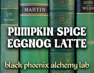 Pumpkin Spice Eggnog Latte